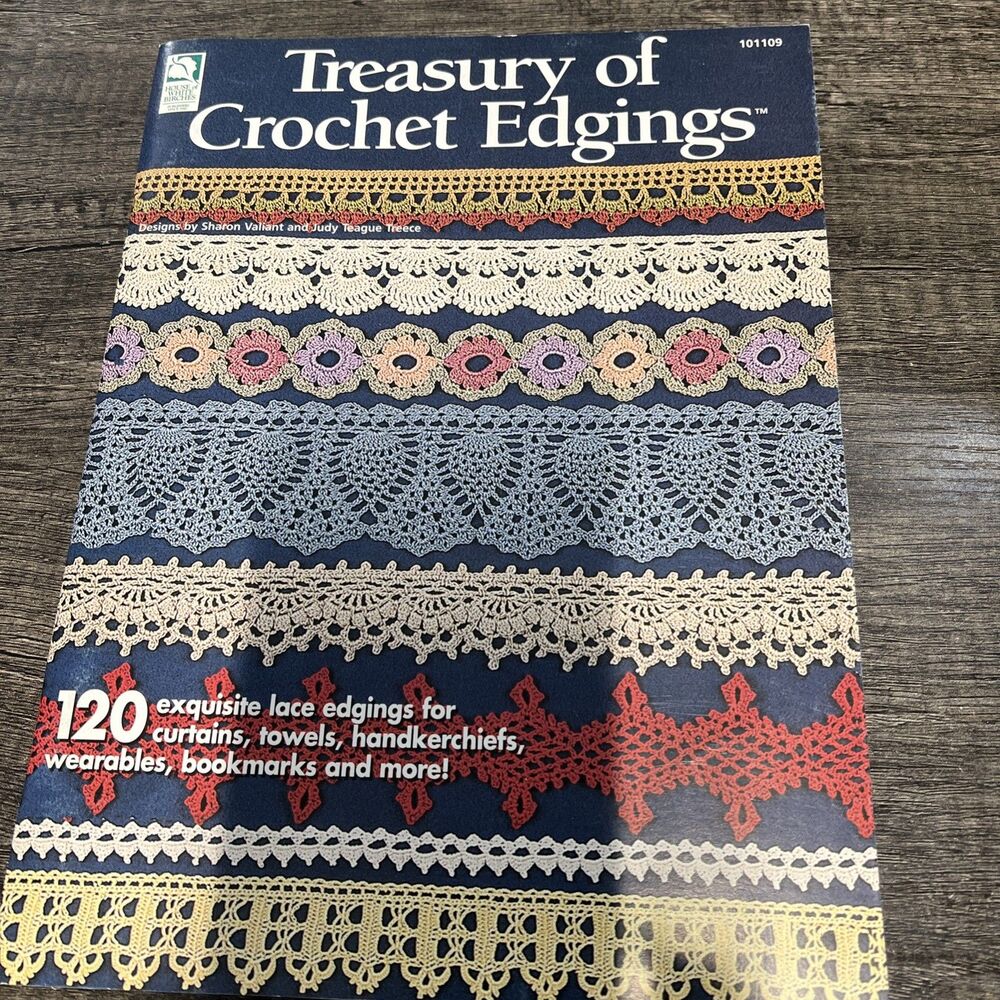 Treasury of Crochet Edgings︱House of White Birches︱1998︱Lace︱